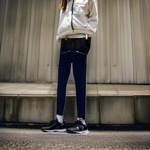 ADAY Throw and Roll Navy Leggings